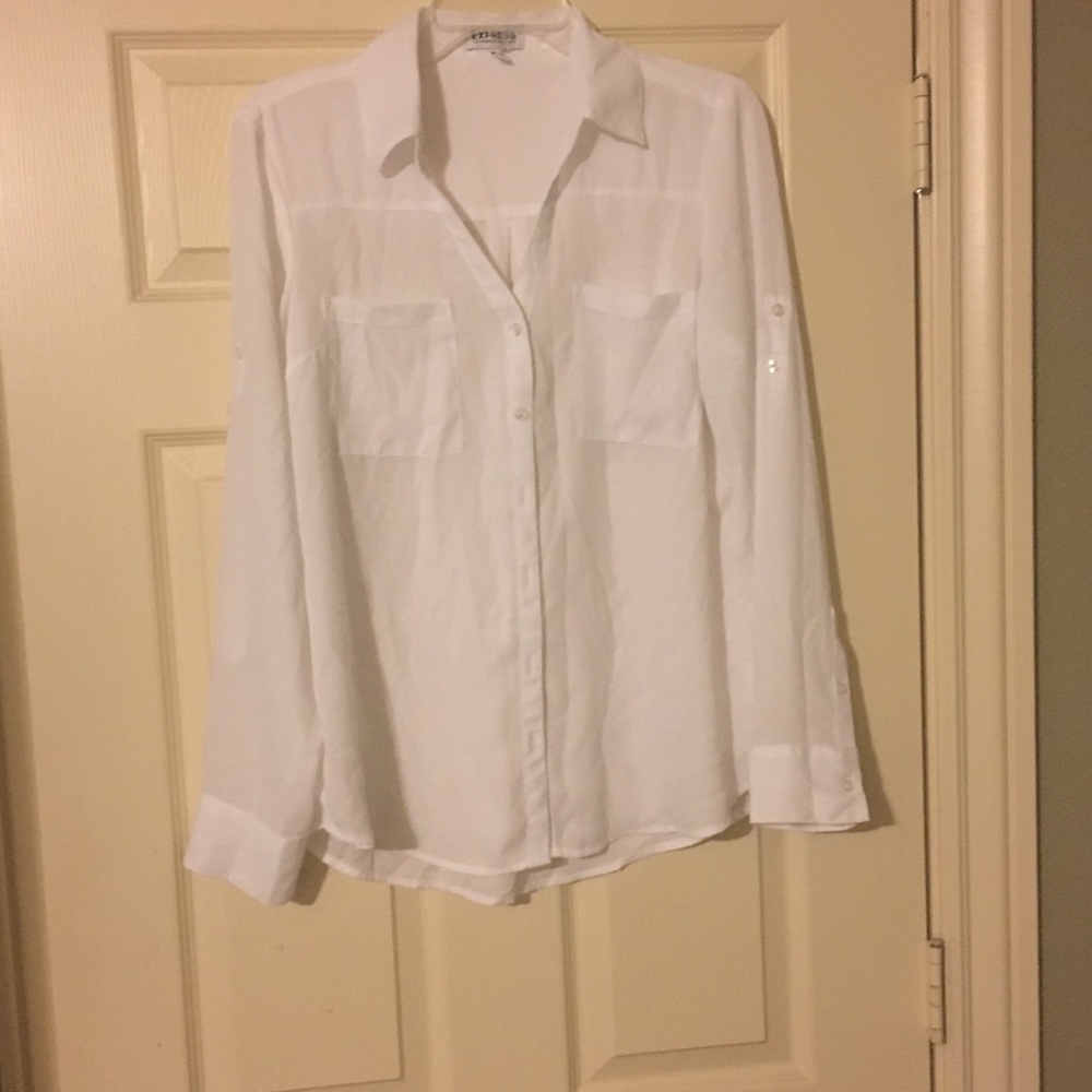 Express white button down - Picture 2 of 2
